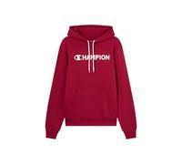 Champion Men's Hooded Jacket, crinkle-effect nylon fabric water-repellent, Repreve padding, front pockets, ideal for cold weather, loose wide fit