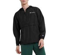 Champion Men's Jacket, Stadium Packable Wind and Water Resistant Jacket (Reg. Or Big & Tall), Black Small - Small Script Logo, 3XL Big