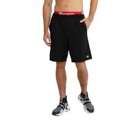Champion Men's Jersey Short With Pockets Shorts, Black, 4XL