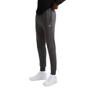 Champion Men's Joggers, Lightweight Lounge, Jersey Graphic Pants, 31" Sweatpants, Granite Heather C Patch Logo, Medium