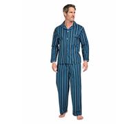 Champion Mens Kingston Wyncette Cotton Pyjama Lounge Wear Blue M