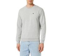 Champion Men's Legacy Basics-Powerblend Fleece Crewneck Sweatshirt, Light Heather Grey, M