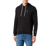 Champion Men's Legacy Basics-Powerblend Fleece Hooded Sweatshirt, Black, S