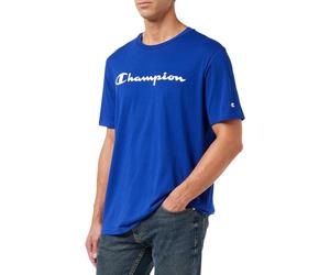 CHAMPION MEN'S LEGACY CREW NECK SOLID T-SHIRT TEE BLUE RETRO NEW BNWT OG SUMMER