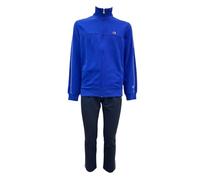 Champion Men's Legacy-Full Zip Sweatsuit with Logo, Blue (BS008), XXL