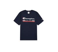 Champion Men's Legacy Graphic Shop Authentic (220249) -Crewneck T-Shirt, Blue (BS501), S