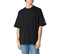 Champion Men's Legacy Icons Tonal C-Logo T-Shape S/S Crewneck T-Shirt, Black, L