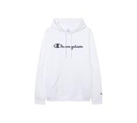 Champion Men's Legacy Man - Big Logo Hoodie, White, XL