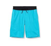 Champion Men's Legacy Neon Spray Soft Mesh Bermuda Shorts, Fluorescent Blue, L