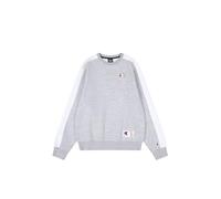 Champion Men's Legacy Retro Sport (220318) -Soft Compact Poly Fleece Crewneck Sweatshirt, Grey (EM021), XXL