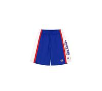 Champion Men's Legacy Retro Sport (220328) -Shiny Polywarpknit Unbrushed Bermuda Shorts, Blue (BS008), XS