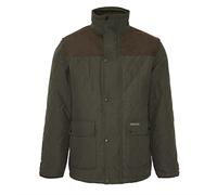 Champion Mens Lewis Country Estate Quilted Fleece Coat - Olive - XX-Large