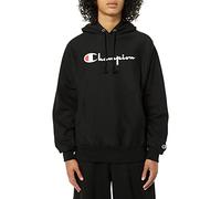 Champion Men's Making The Cut Season 3 Episode 2 Collab Reverse Weave Pullover Inspired by Rafael's Winning Look Hooded Sweatshirt, Black, S