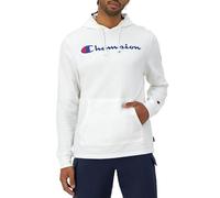 Champion Men's MIDDLEWEIGHT Hoodie Jacket, White, Medium