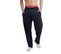 Champion Men's Open Light Weight Jersey Sweatpant pajama bottoms, Navy, S UK