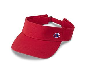 Champion Men's Our Father Visor Headband, Medium Red, One Size