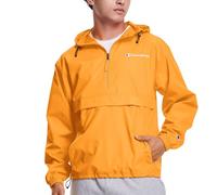 Champion mens Stadium Packable Jacket Left Chest Script Jacket C Gol