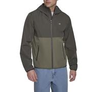 Champion Men's Performance Windbreaker Rain Jacket with Hood, Chambray Blue, S