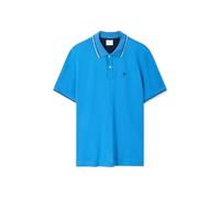 Champion Men's Polo with Chest Logo Shirt, Light Blue (BS220), S