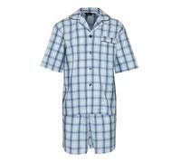 Champion Mens Polycotton Short Pyjama Lounge Wear Set Blue M