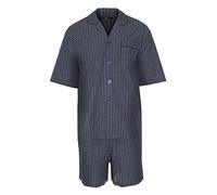 Champion Mens Polycotton Short Pyjama Lounge Wear Set Navy M