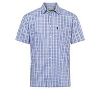 Champion Mens Poole Country Casual Short Sleeve Shirt - Blue - M