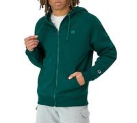 Champion Men's, Powerblend, Comfortable Zip-up Hoodie Sweatshirt (Reg. Or Big & Tall) Hooded, Night Garden C Logo, S