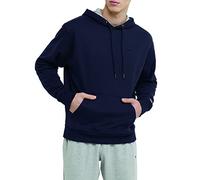 Champion Men's, Powerblend, Fleece Comfortable Hoodie, Sweatshirt (Reg. Or Big & Tall) Hooded, Navy C Logo, XXL