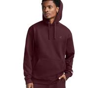 Champion Men's Sweatshirt, Powerblend Hoodie for Men, Iconic 'C' Logo Hoody, Maroon-407d55, L UK