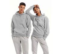Champion Men's, Powerblend, Fleece Comfortable Hoodie, Sweatshirt (Reg. Or Big & Tall), Oxford Gray C Logo, XL