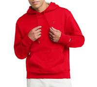 Champion Men's, Powerblend, Fleece Comfortable Hoodie, Sweatshirt (Reg. Or Big & Tall), Team Red Scarlet C Logo, S