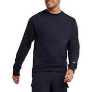 Champion Men's Powerblend Fleece Crew Sweatshirt, Navy-407d55, XS UK