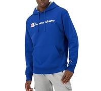 Champion Men's, Powerblend, Fleece Hoodie, Comfortable Sweatshirt, Script Logo (Reg. Or Big & Tall) Hooded, Surf The Web, S