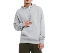 Champion Men's Powerblend Fleece Hoodie Hooded Sweatshirt, Oxford Gray C Logo, XS