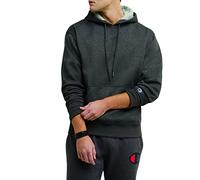 Champion Men's Powerblend Pullover Hoodie Hoody, Granite Heather, L UK