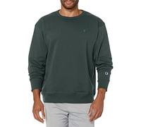 Champion Men's powerblend Sweatshirt, Dark Green, M UK