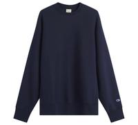 Champion Men's Reverse Weave Fleece Sweatshirt Blue Small
