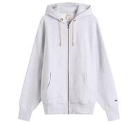 Champion Men's Reverse Weave Fleece Zip Hoodie Grey Small