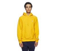 Champion Men's, Reverse Weave Pullover Hooded Sweatshirt, Best Comfortable Hoodies, C Gold/Left Chest C Logo, XS