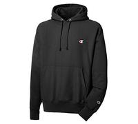 Champion Men's Reverse Weave Pullover Hoodie Print, Black, Small