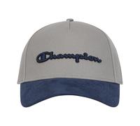 Champion Men's Revival Snapback Adjustable Cap Baseball, Nickle Grey/Sail Away Navy, One Size