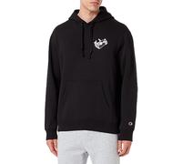 Champion Men's Rochester 1919 Graphic Gallery - Heavy Powerblend Fleece Hooded Sweatshirt, Nero, L UK