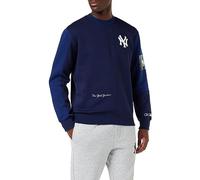 Champion Men's Rochester 1919 MLB Heavy Powerblend Fleece Crewneck Sweatshirt, Blu Marittimo, M