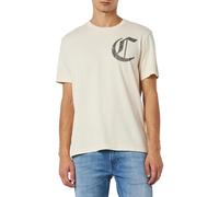 Champion Men's Rochester 1919 Pop Punk - S-s Crewneck T Shirt, Beige Chiaro, M UK