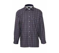 Champion Mens Sherborne Warm Micro Fleece Lined Padded Check Winter Shirt Blue XL