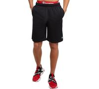 Champion Men's Sport Shorts, Moisture Wicking, Athletic Shorts, Gym Shorts (Reg. Or Big & Tall), Black C Logo, Medium