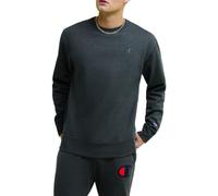 Champion Men's Sweatshirt, Fleece, Crewneck Sweatshirt, Crewneck Sweatshirt for Men (Reg. Or Big & Tall), Granite Heather - C Logo, XXL/Tall