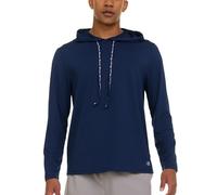 Champion Mens Swim Shirt Long Sleeve with Hood, Sun Hoodie Rash Guard for Men, UPF 50 Protection Sun Shirt for Fishing, Swim