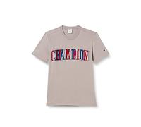 Champion Men's Rochester 1919 Bookstore Crewneck S-s T-Shirt, Grey (CDB), S