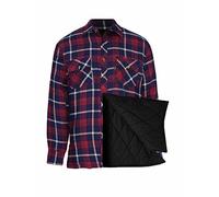 Champion Mens Totnes Fleece Lined Lumberjack Shirt-Red-Small-Max 39",100cm